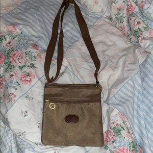 Longchamp Brown Crossbody Bag